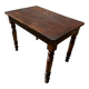 Bistro table in walnut
