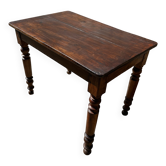 Bistro table in walnut