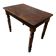 Bistro table in walnut