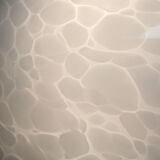 Pair of table lamps in metal and murano glass by Alox Italia Anni '80