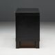 Brutalist De Coene Cabinet in Stained Oak, Belgium, 1970s