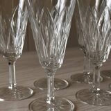 Set of 8 champagne flutes