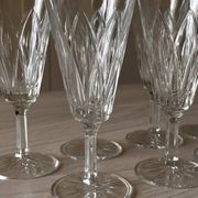 Set of 8 champagne flutes