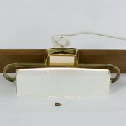 Lampe à pince en laiton, 1950 pour étagère, string