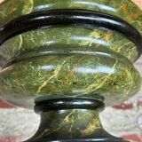 Louis XVI style carved wooden halogen column