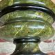 Louis XVI style carved wooden halogen column