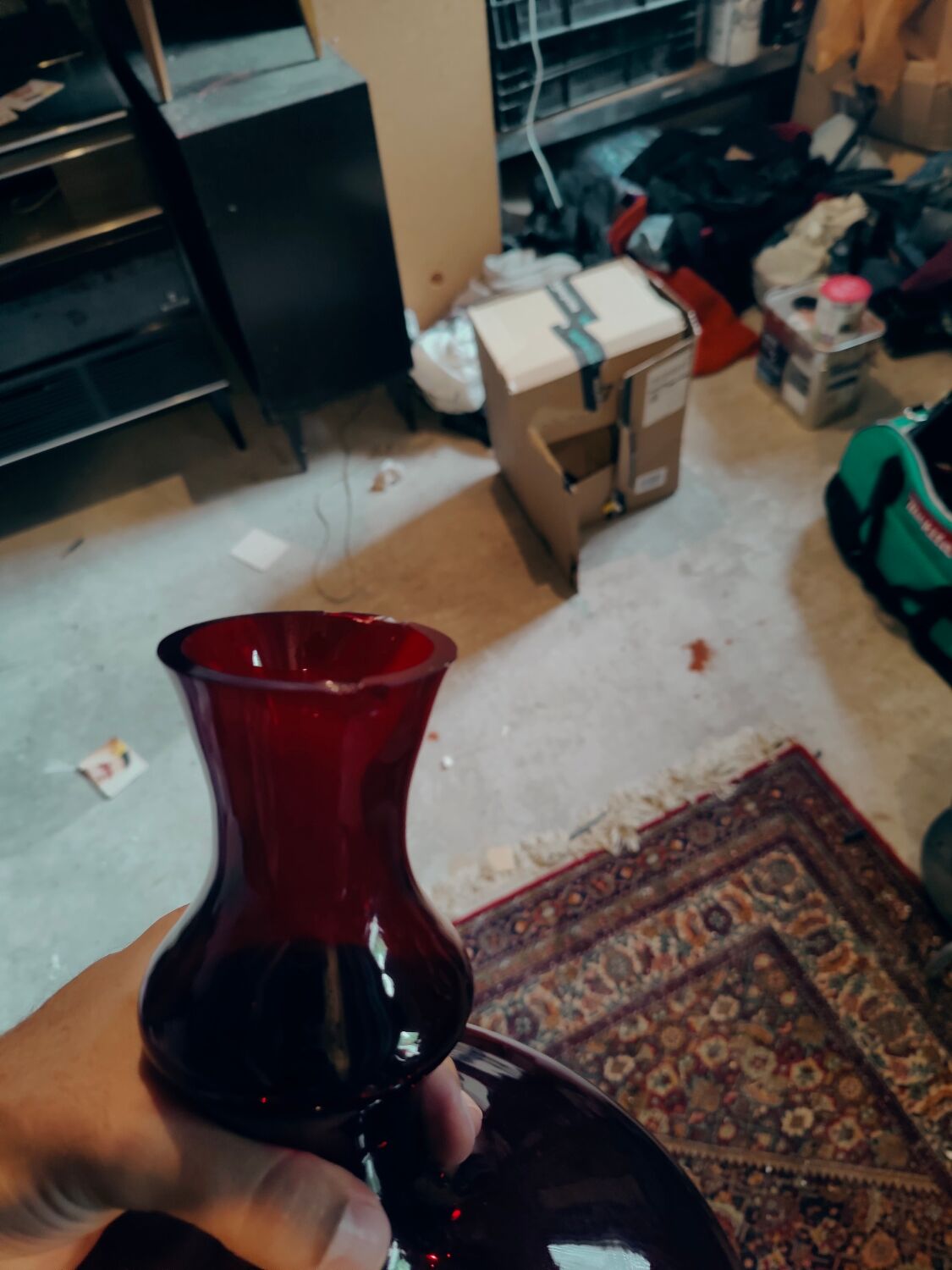 Twisted Christian Vase
