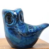 Ceramic owl by Aldo Londi for Bitossi, 1960s