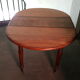 Table en chêne avec une rallonge