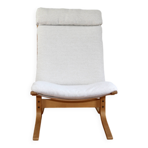 Fauteuil lounge scandinave vintage