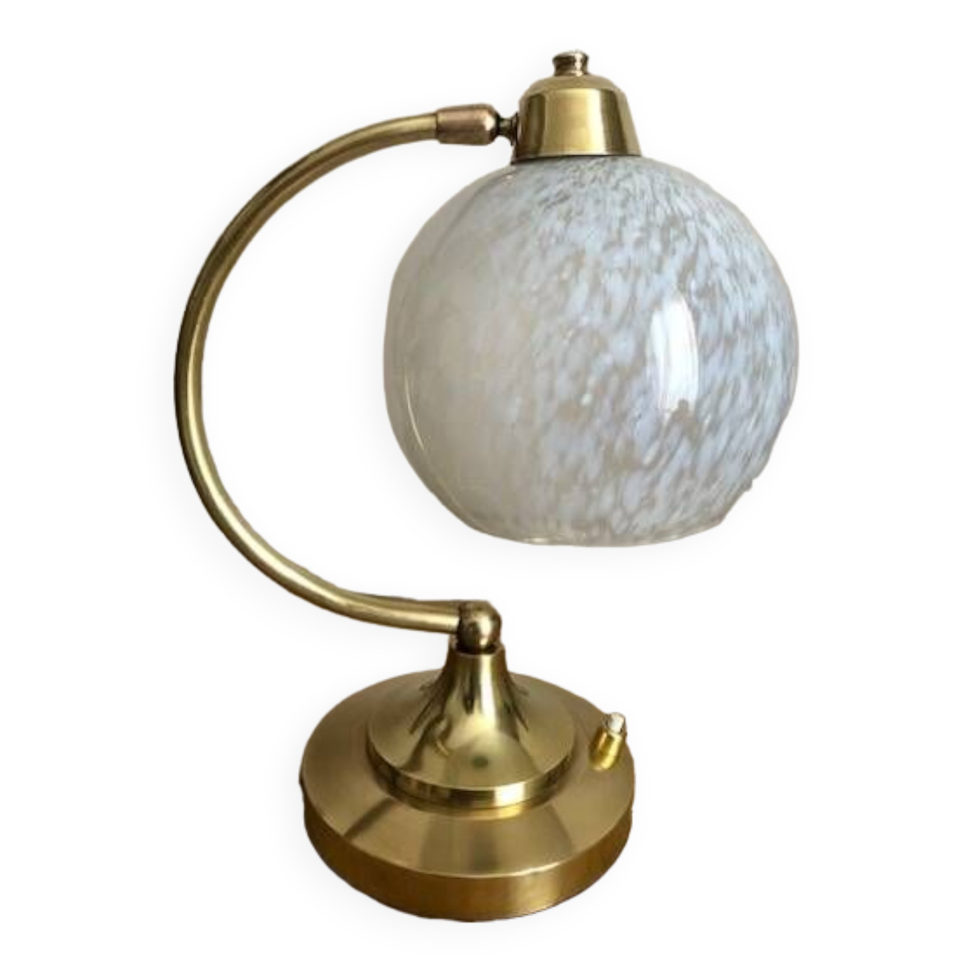 Old brass lamp