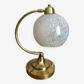 Old brass lamp