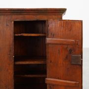 Petit cabinet en chêne ancien, France, XVIIIe siècle