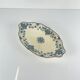 Plate model "Estrées", by U&C Sarreguemines, blue, 1900