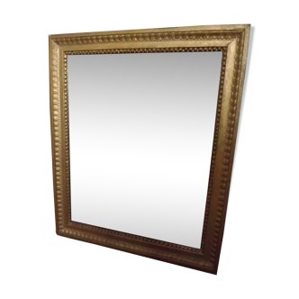 Miroir ancien doré - 63 x 53