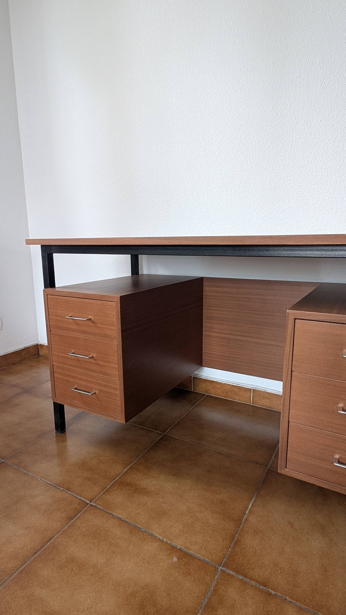 Bureau industriel/artisanale des années 70' ; bois & métal