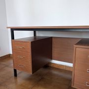Bureau industriel/artisanale des années 70' ; bois & métal