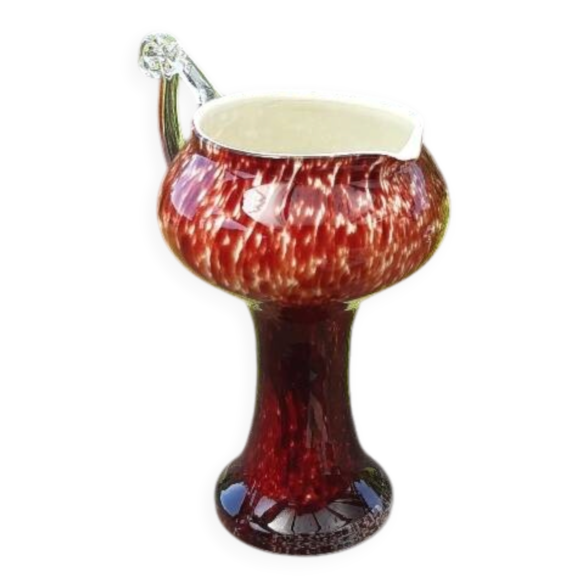 Vintage opaline vase from Florence