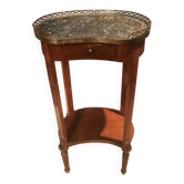 Table d appoint dessu marbre  style Louis XVI