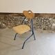 Chaise d'écolier 1980 1990 Design moderniste