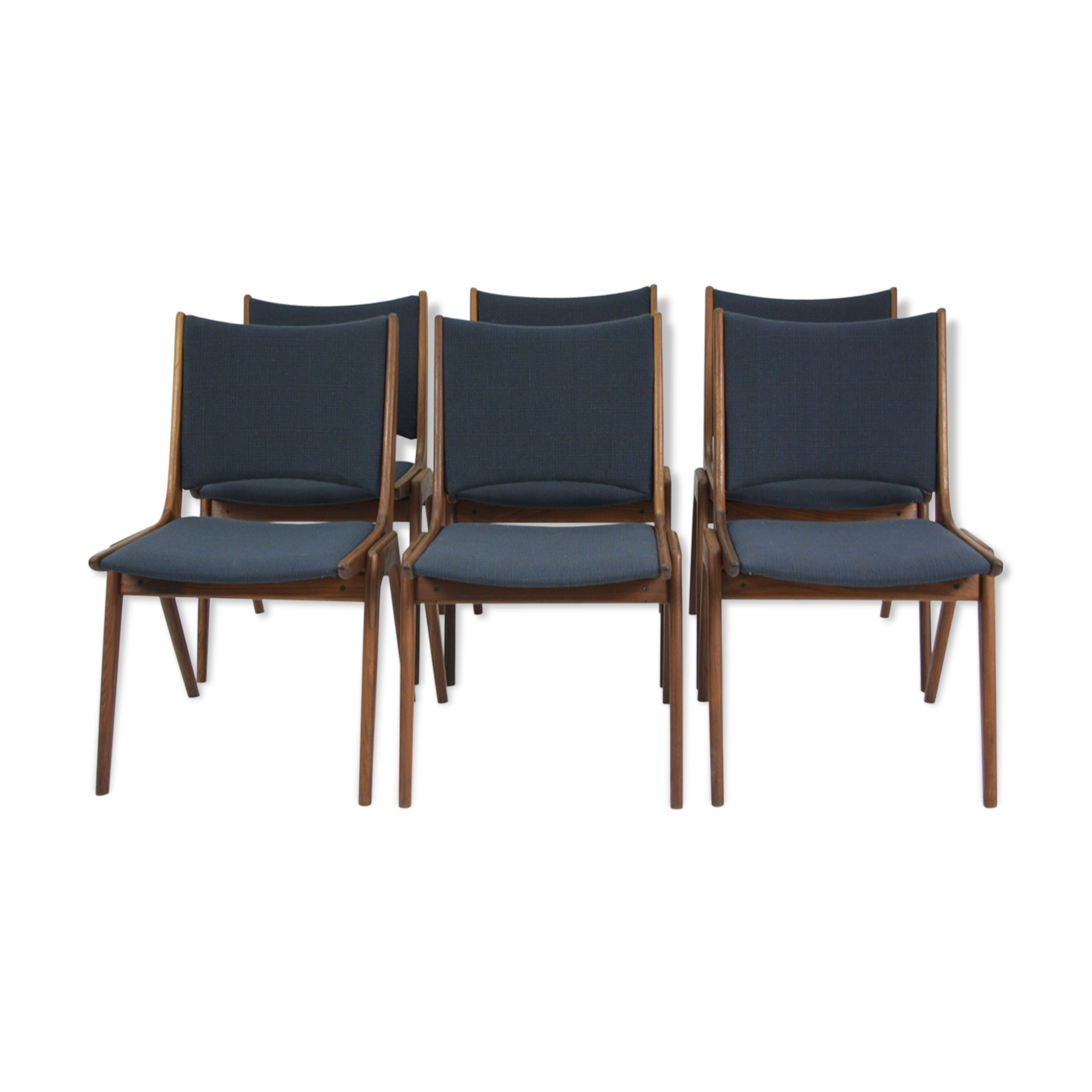 6 chaises en teck