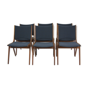 6 chaises en teck