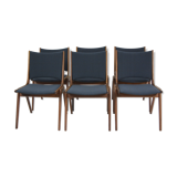 6 chaises en teck