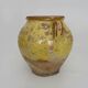 Magnificent glazed yellow confit pot, south-west of France. 19th century.