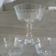 6 coupes à champagne anciennes en cristal