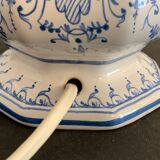 Earthenware lamp Lallier de Moustiers