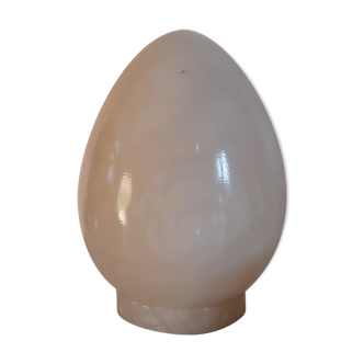 Vintage albatra egg lamp