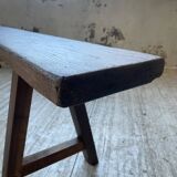 Solid oak bench 230 cm
