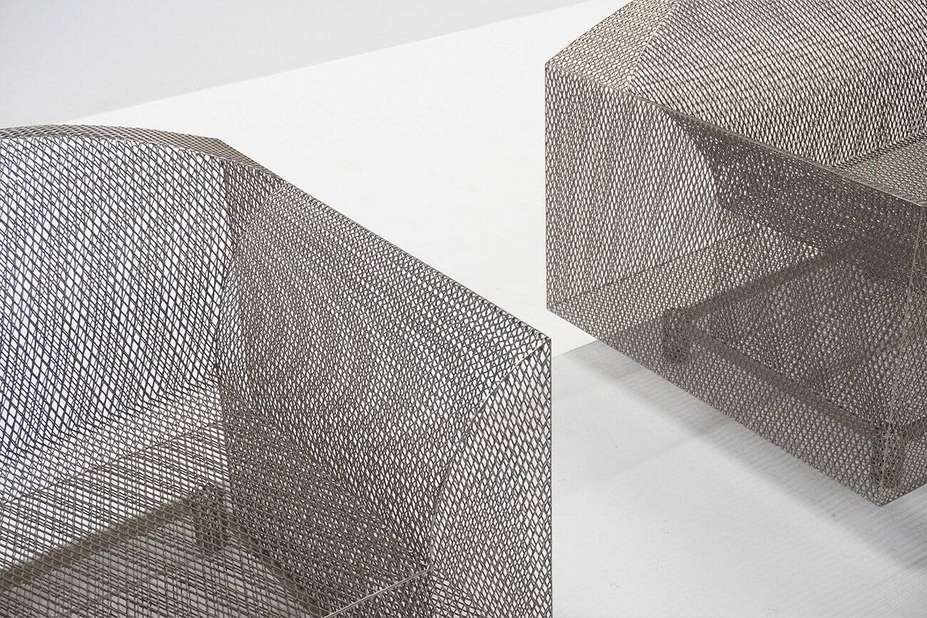 Chaises How High the Moon de Shiro Kuramata pour Vitra, Set de 2