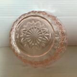 Empty pink glass pocket baguier