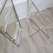Plia chairs by Giancarlo Piretti for Anonima Castelli 1967