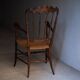 Sedia Chiavarina vintage avec accoudoirs, années 50