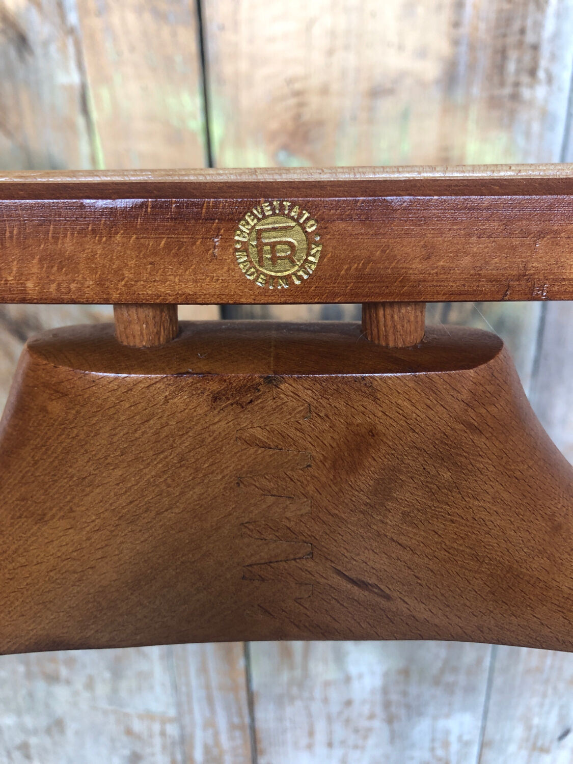 Valet fratelli reguitti wood made in italy vintage #a231