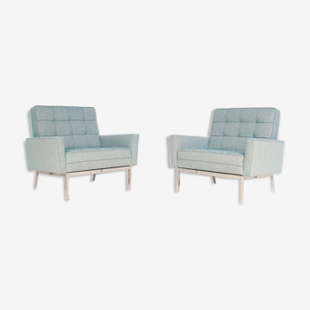 Pair of armchairs, model 67 A, by Florence Knoll, 1966, Knoll International publisher