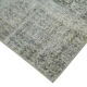 Tapis oriental surteint noué à la main 170 cm x 240 cm tapis patchwork gris