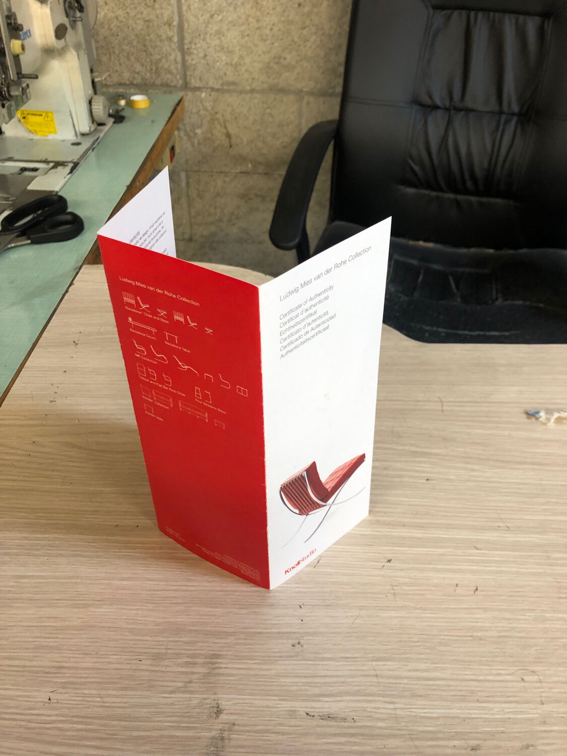 Lit de repos Knoll vintage par Mies van der Rohe