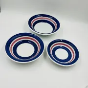 Set of 3 deep dishes in Italian earthenware FCI