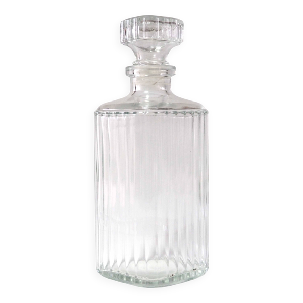 Carafe à whisky motif lignes