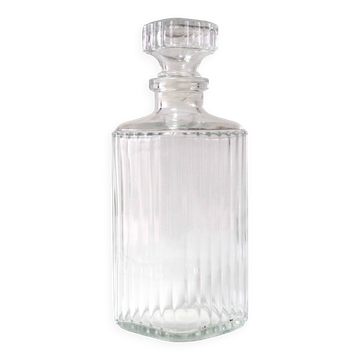 Carafe à whisky motif lignes