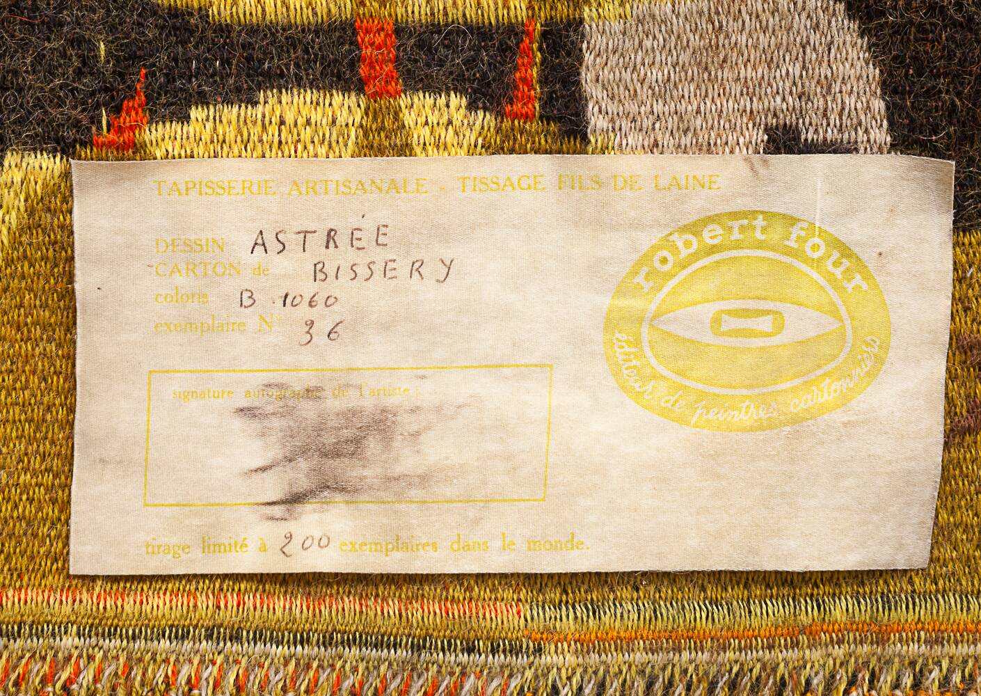 Modern tapestry by JC Bissery