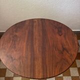 Art Deco wooden pedestal table