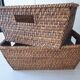 Wicker pans