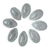 8 glass dessert bowls or appetizers