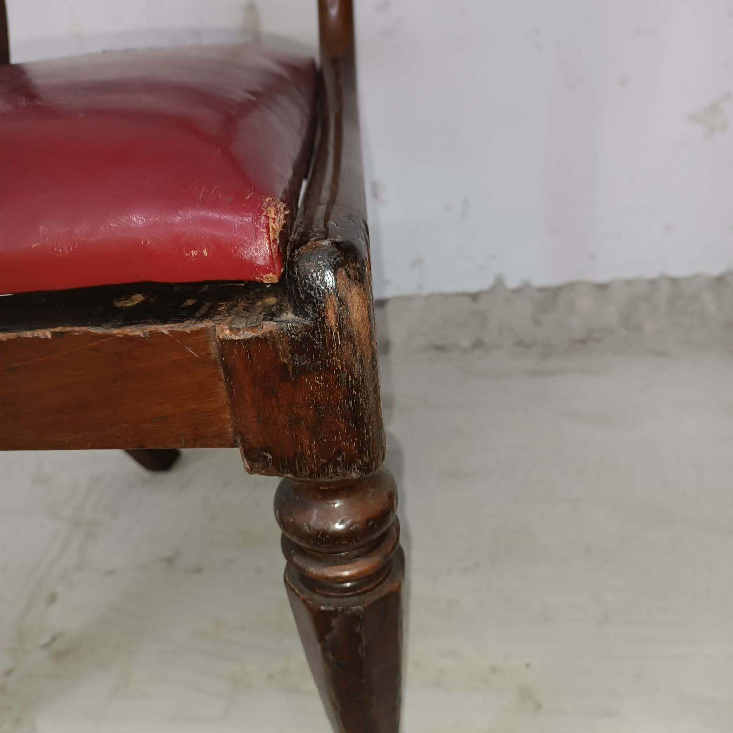 Set of 6 victorian antique dining chairs