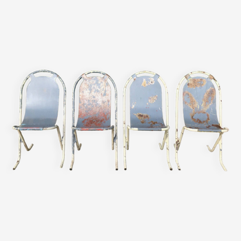 Set of 4 Stak a Bye chairs