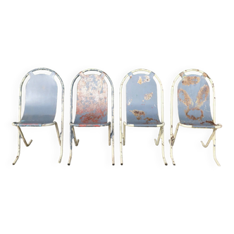 Set of 4 Stak a Bye chairs